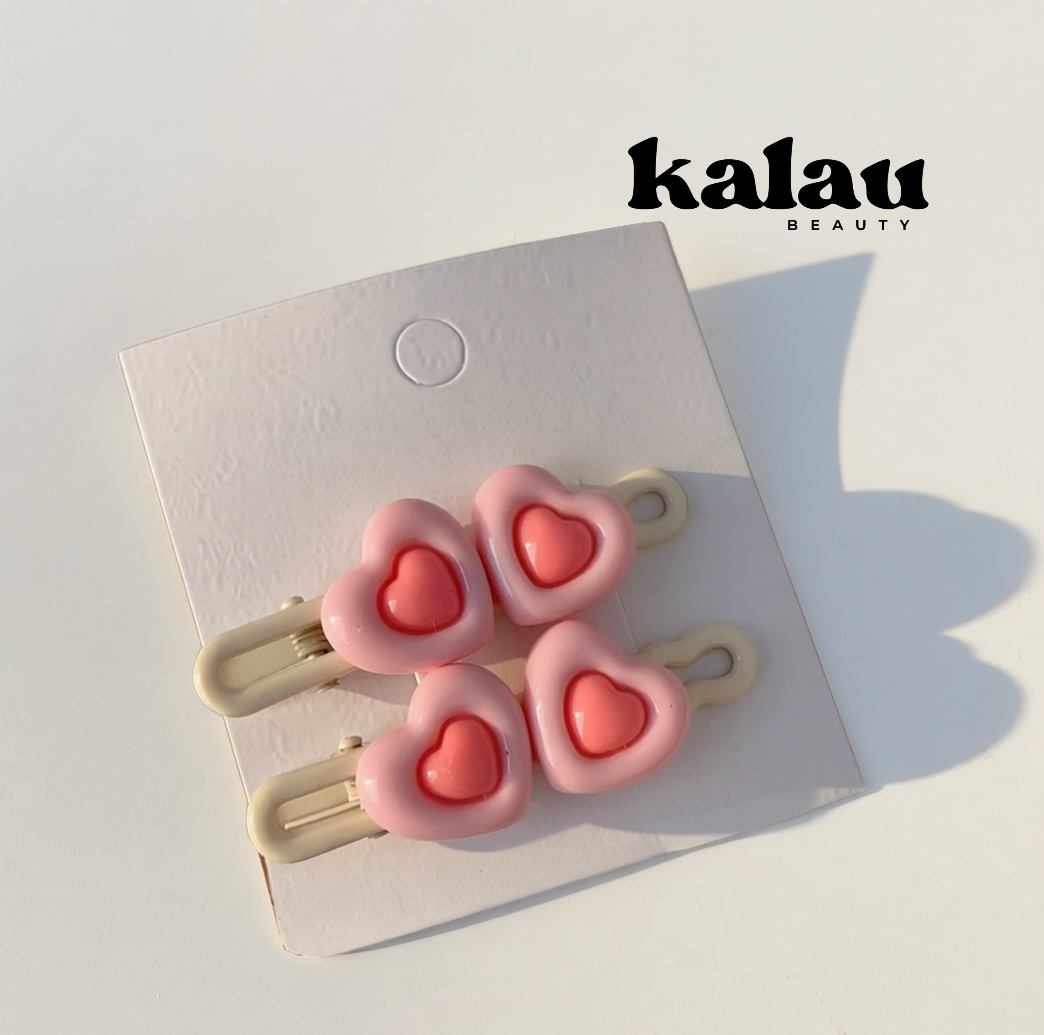 SOFT LOVE resin hair clip